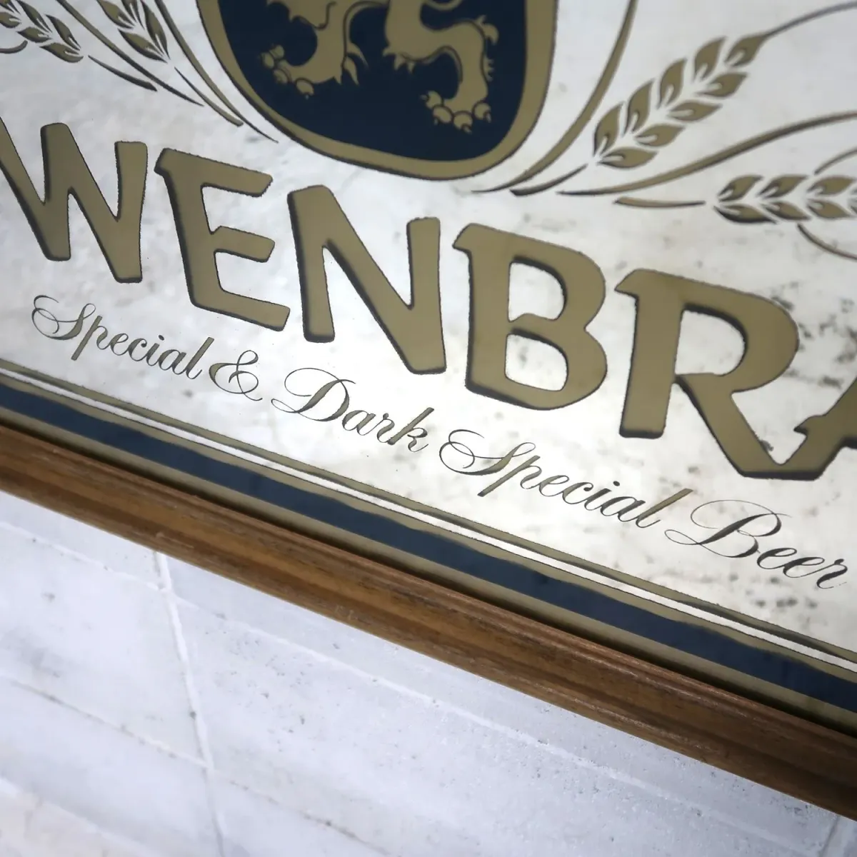 LOWENBRAU ビンテージ 大型パブミラー