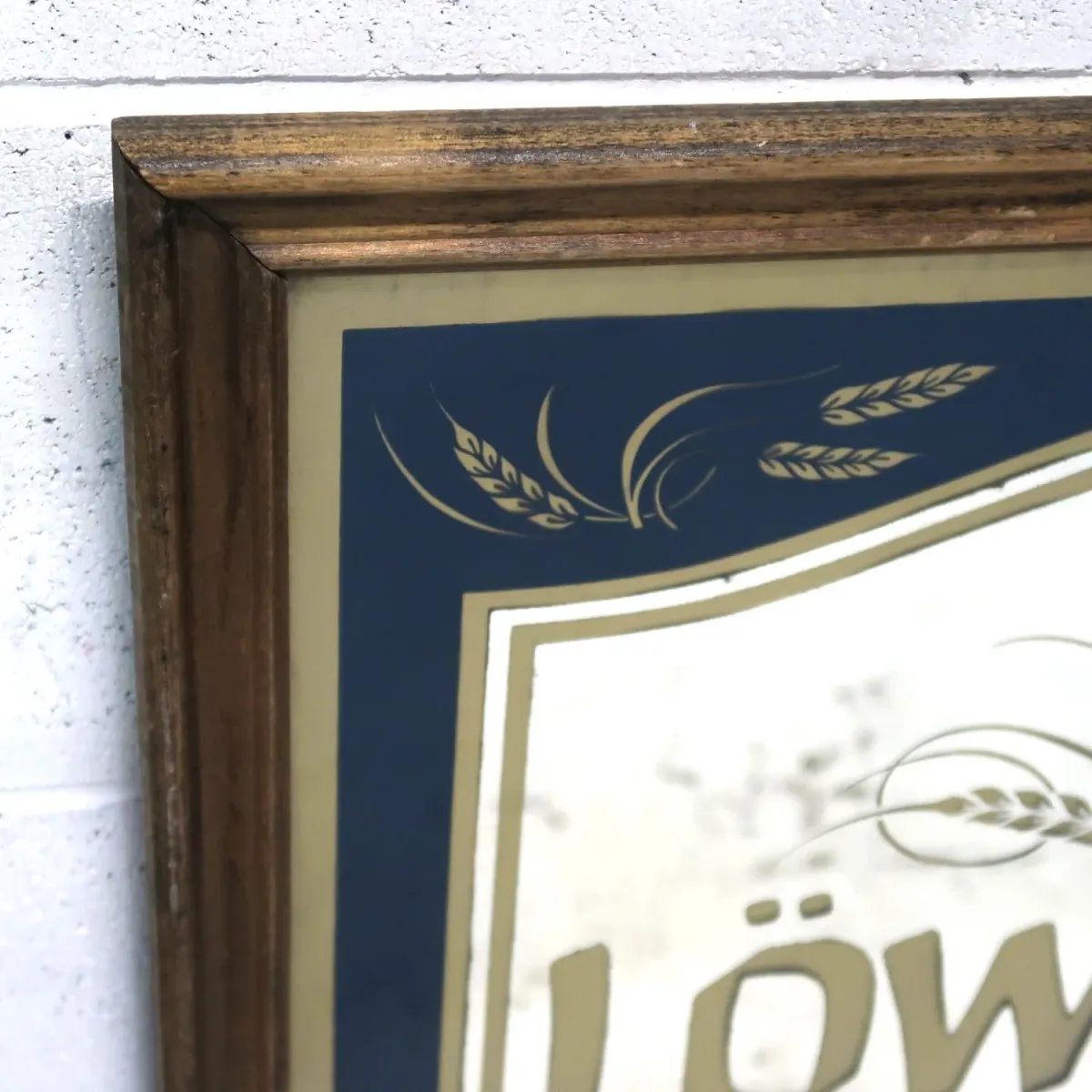 LOWENBRAU ビンテージ 大型パブミラー