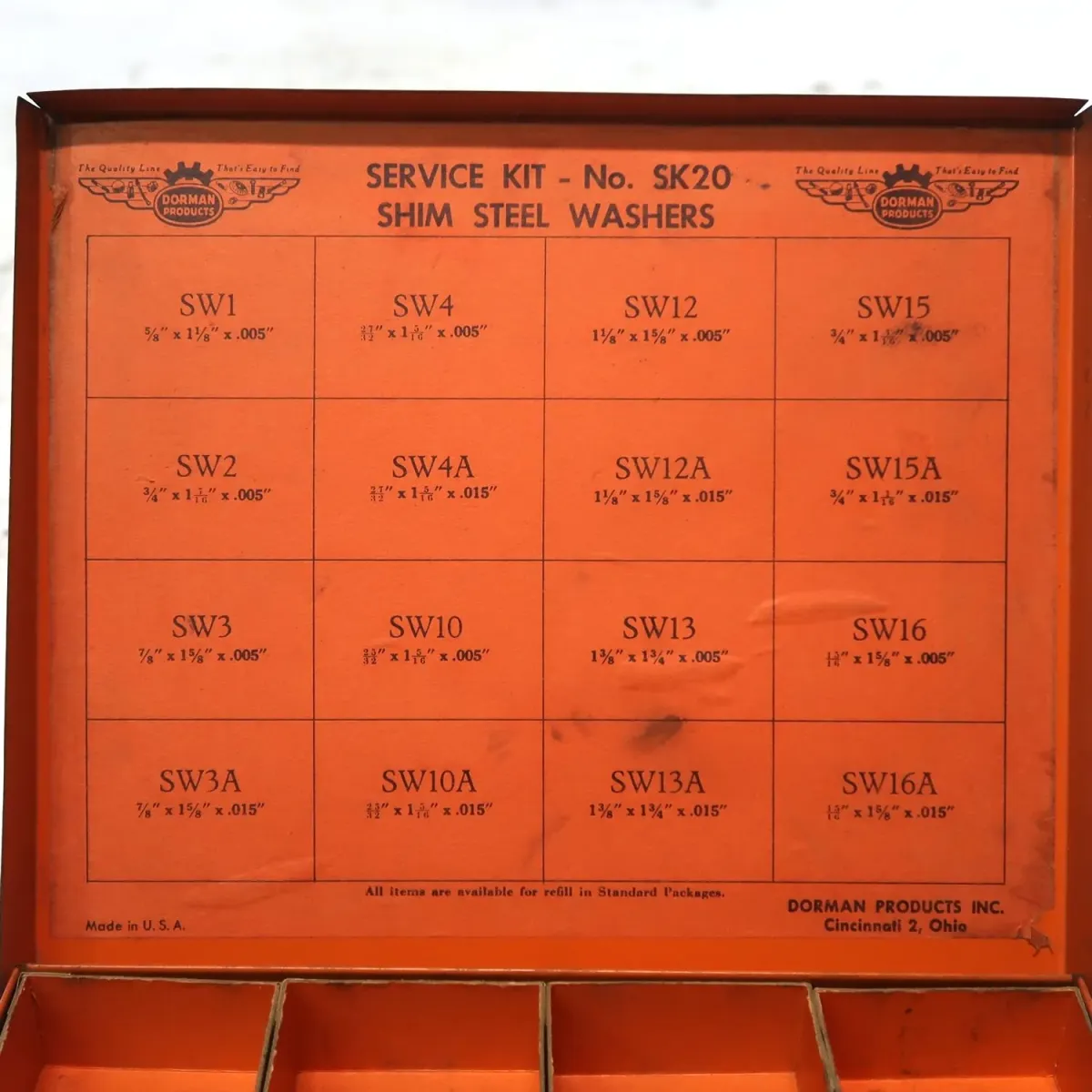 DORMAN ビンテージ パーツケース
