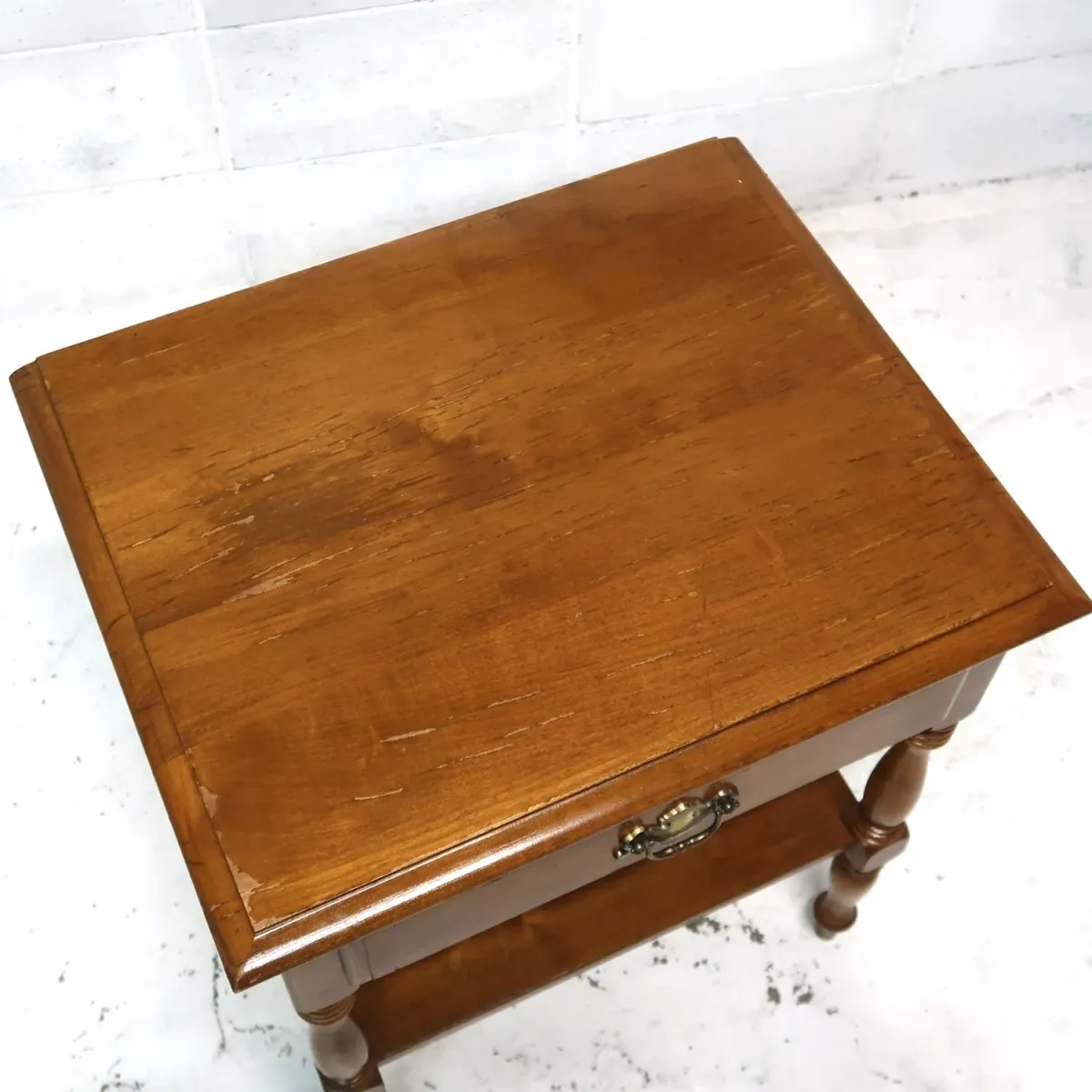 Ethan Allen アンティーク ナイトスタンド