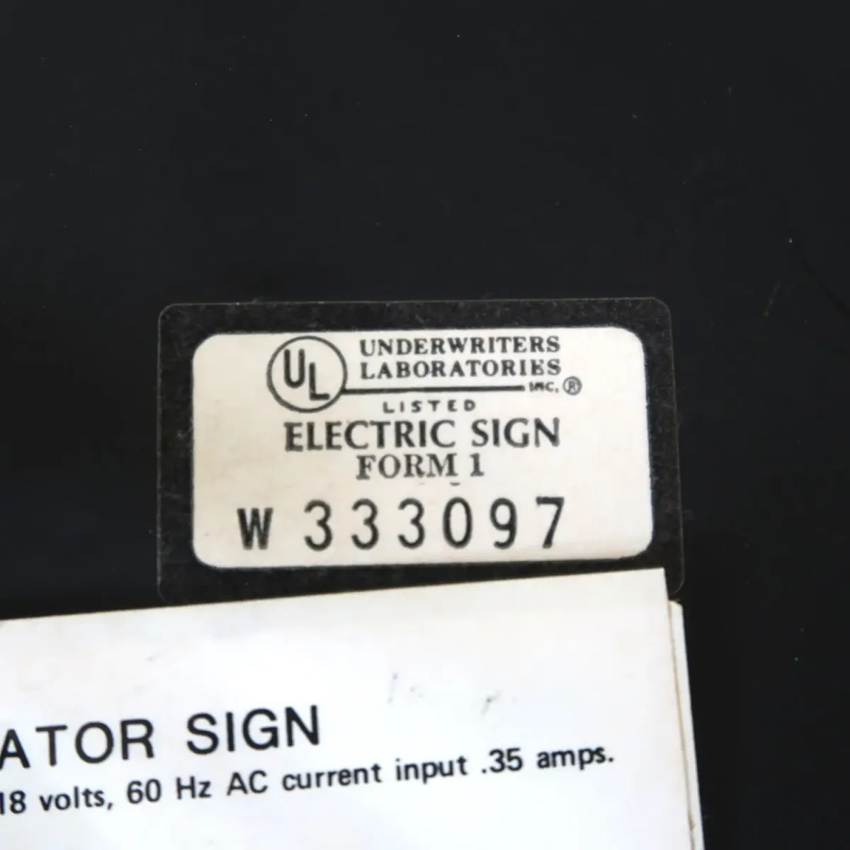 OLYMPIA GOLD ビンテージ モーションライトサイン