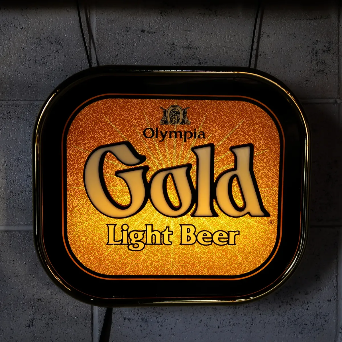 OLYMPIA GOLD ビンテージ モーションライトサイン