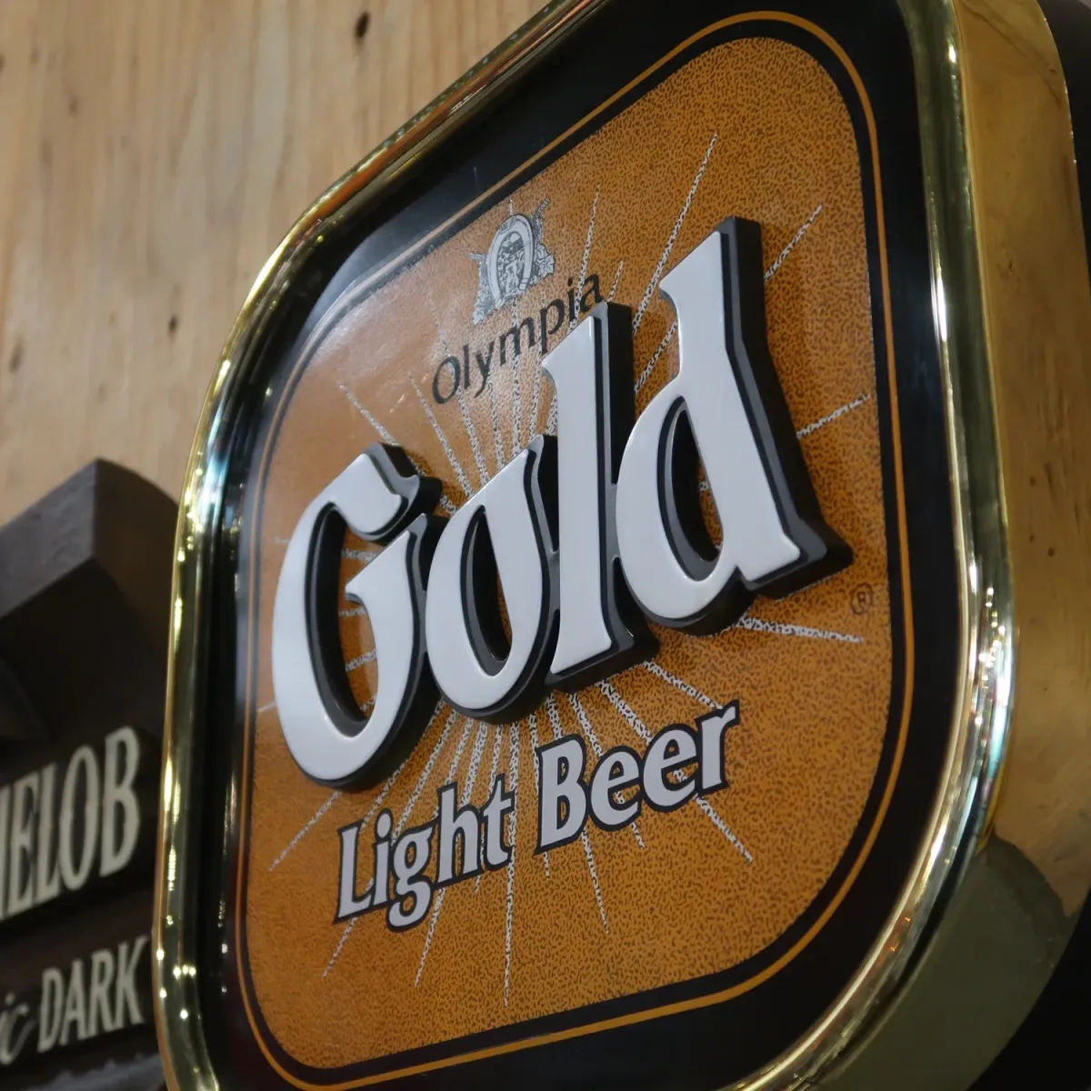 OLYMPIA GOLD ビンテージ モーションライトサイン