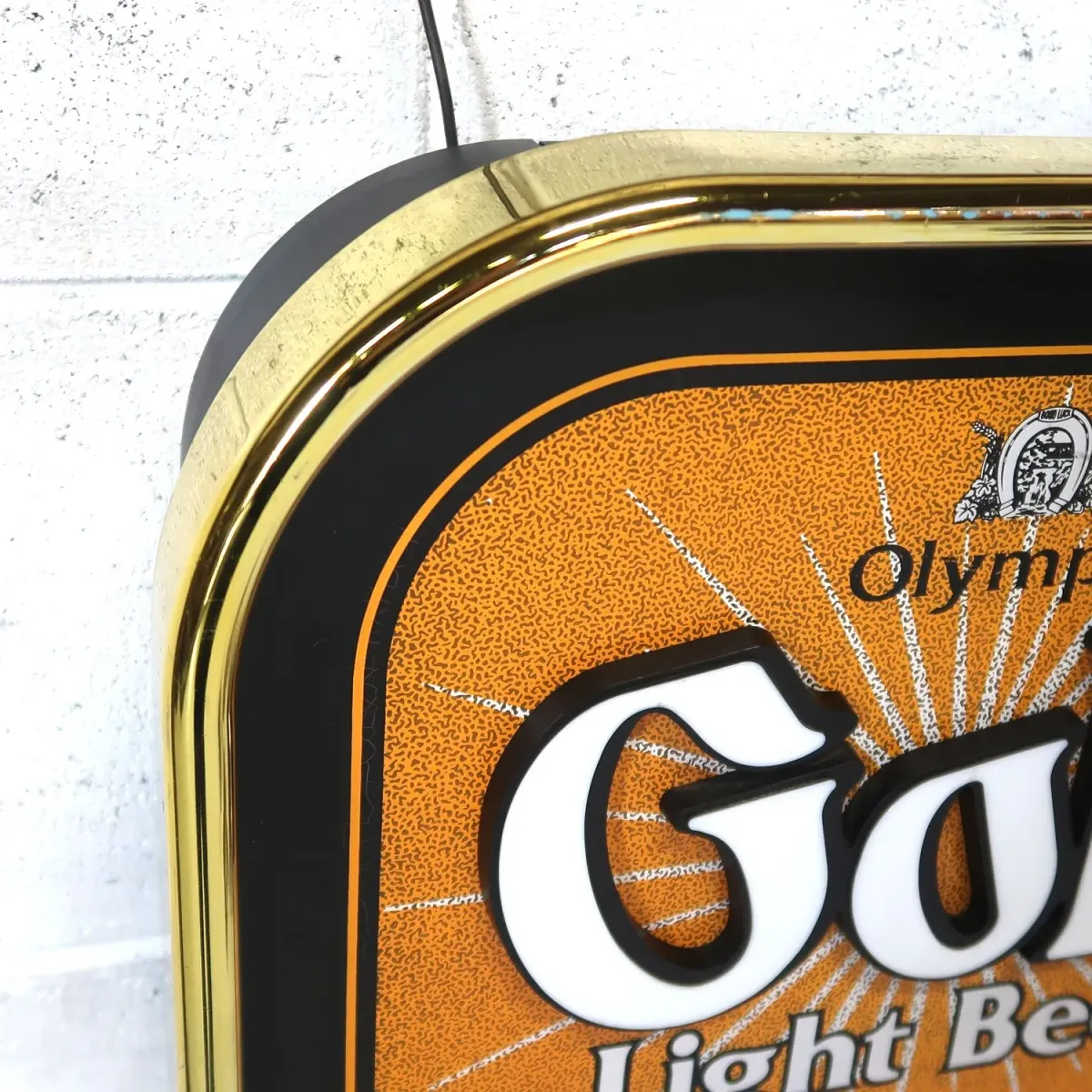 OLYMPIA GOLD ビンテージ モーションライトサイン