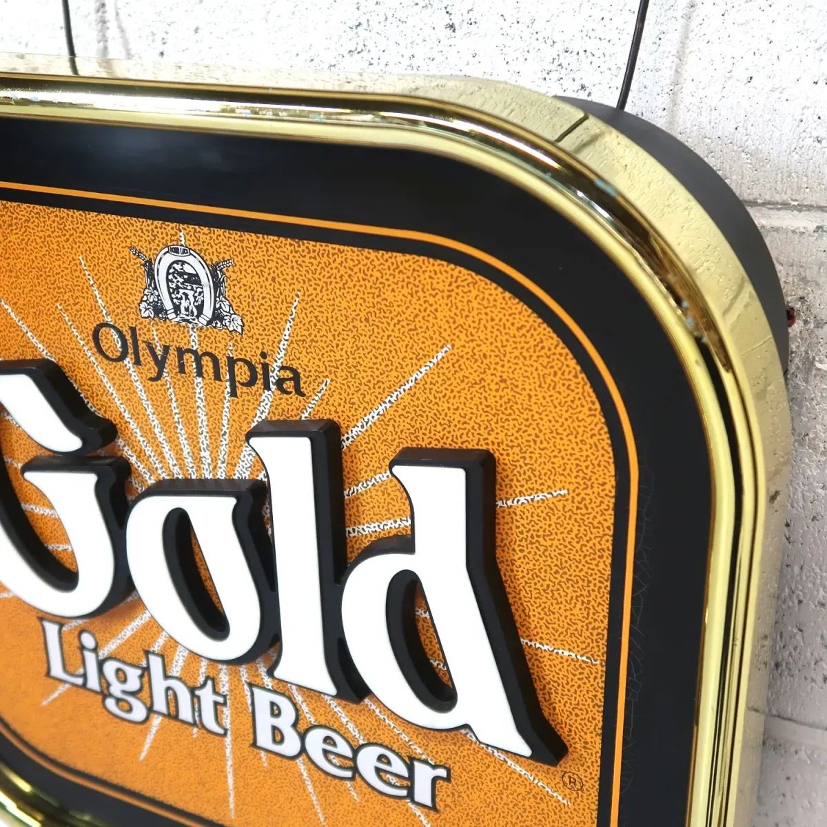 OLYMPIA GOLD ビンテージ モーションライトサイン