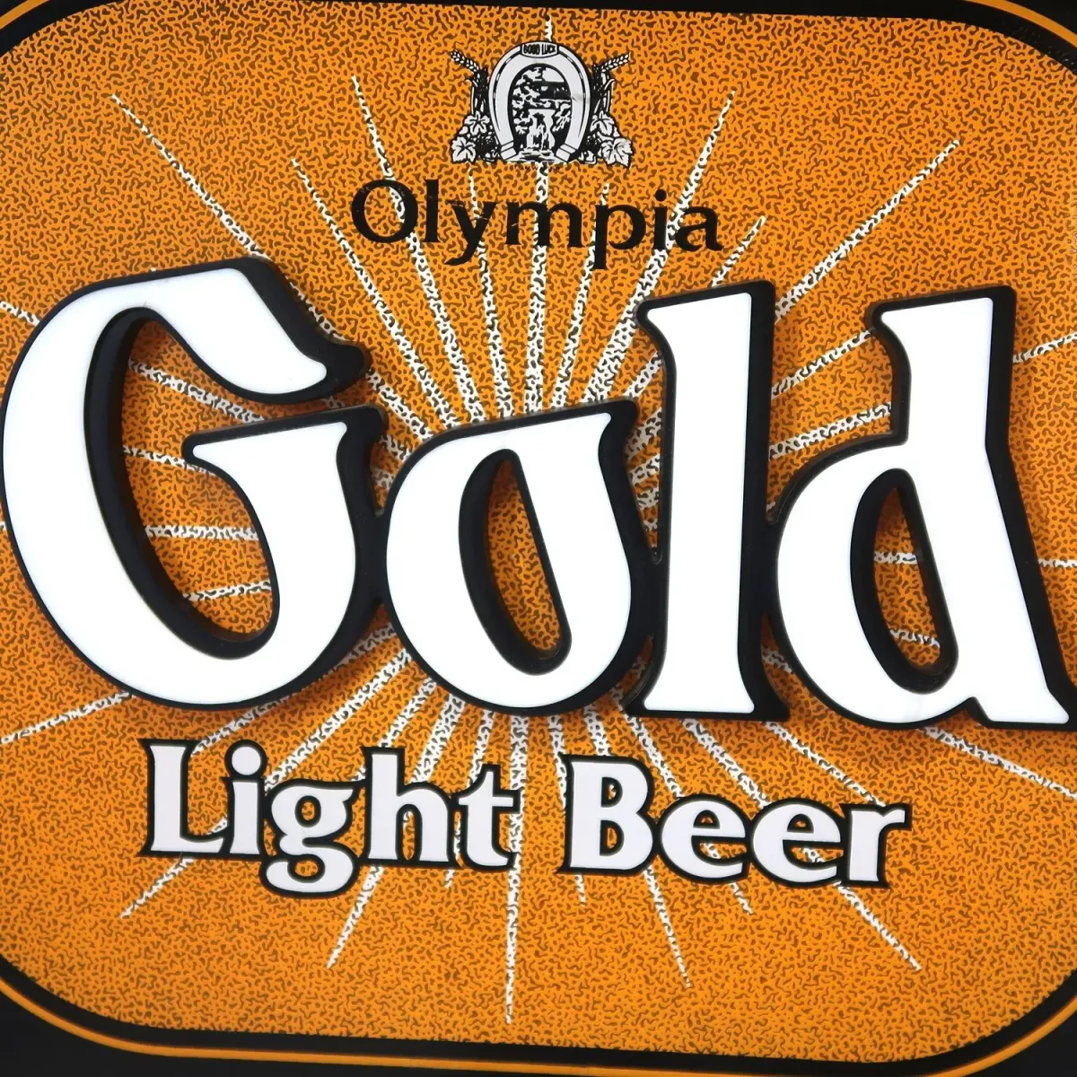 OLYMPIA GOLD ビンテージ モーションライトサイン