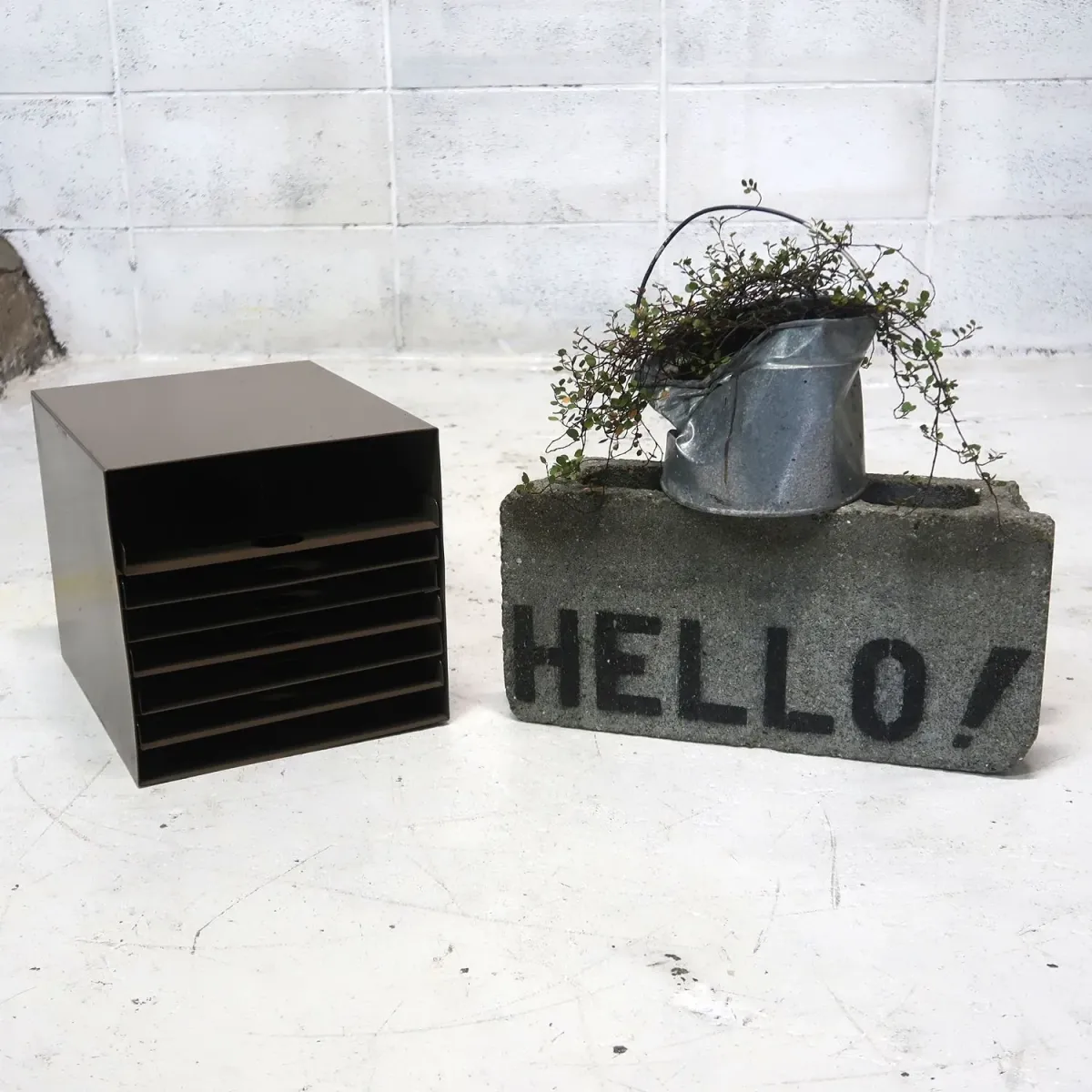 ビンテージ ペーパートレイ