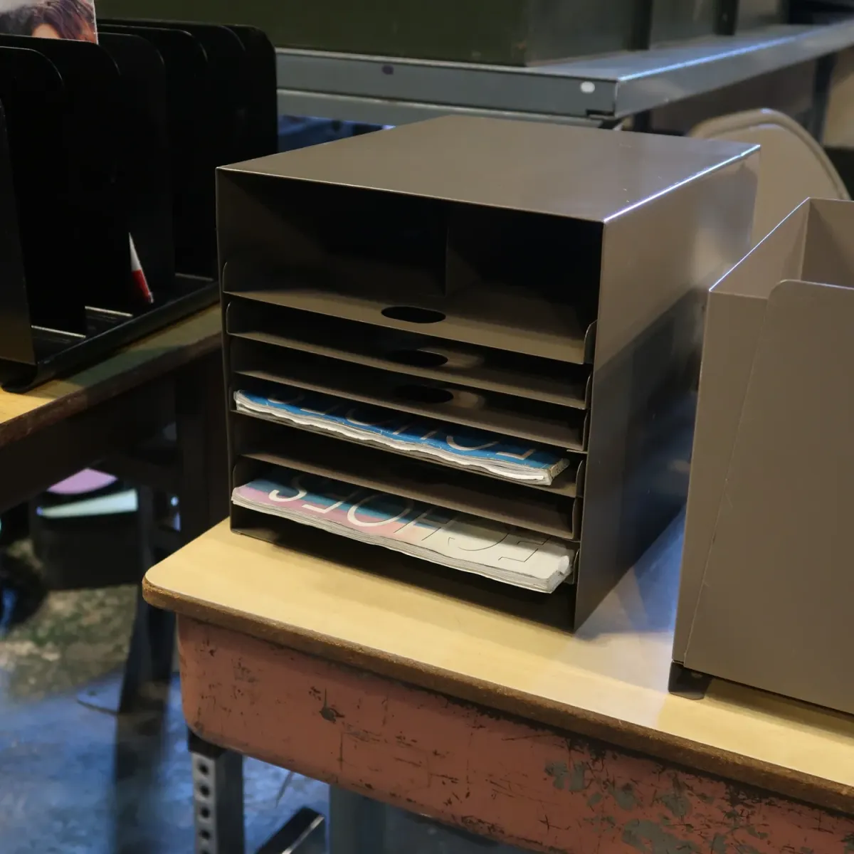 ビンテージ ペーパートレイ