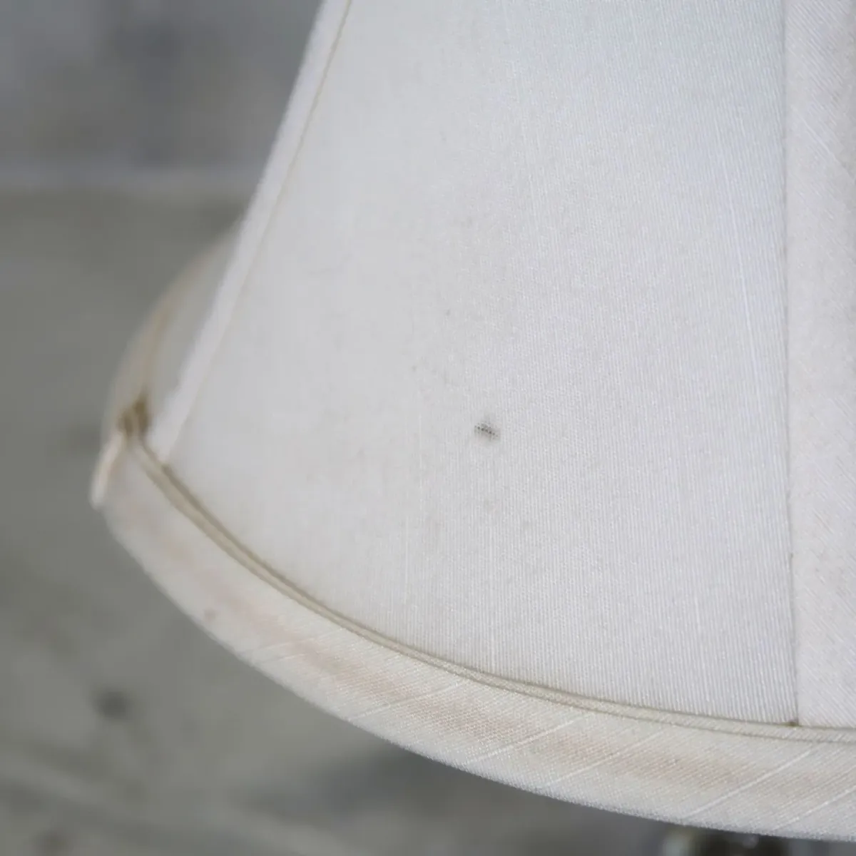 アンティーク ガラスベース テーブルランプ