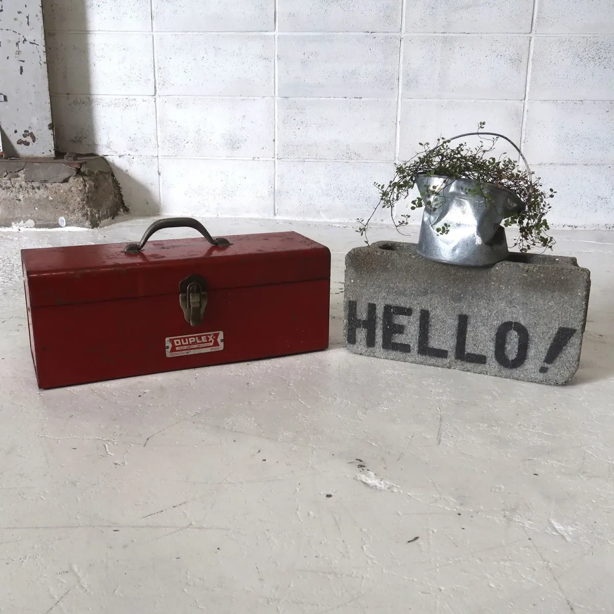 DUPLEX ビンテージ ツールボックス