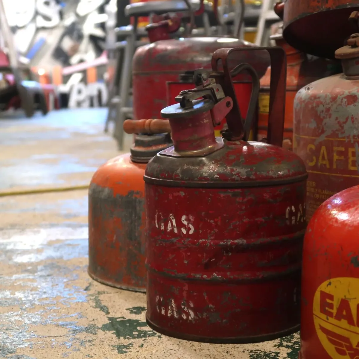 JUSTRITE ビンテージ セーフティカン