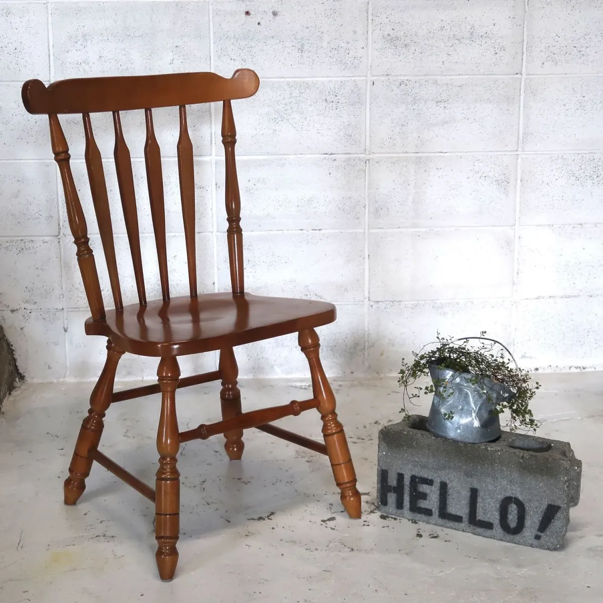 アンティーク ウッドチェア