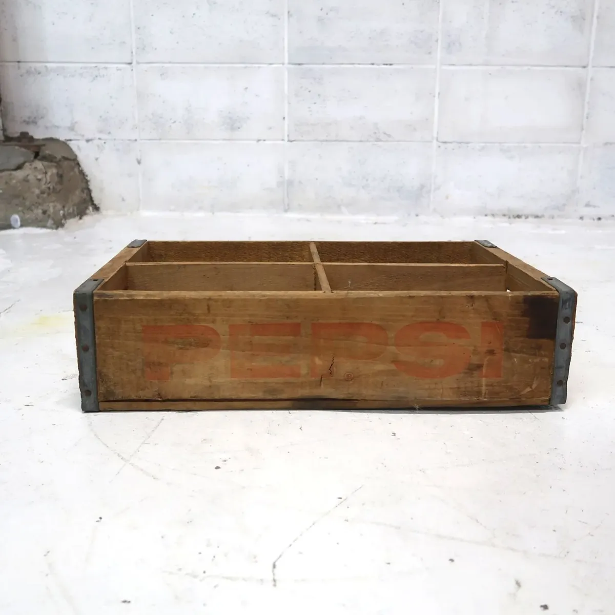 ペプシコーラ ビンテージ ウッドボックス