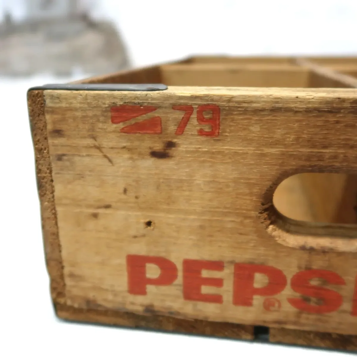 ペプシコーラ ビンテージ ウッドボックス