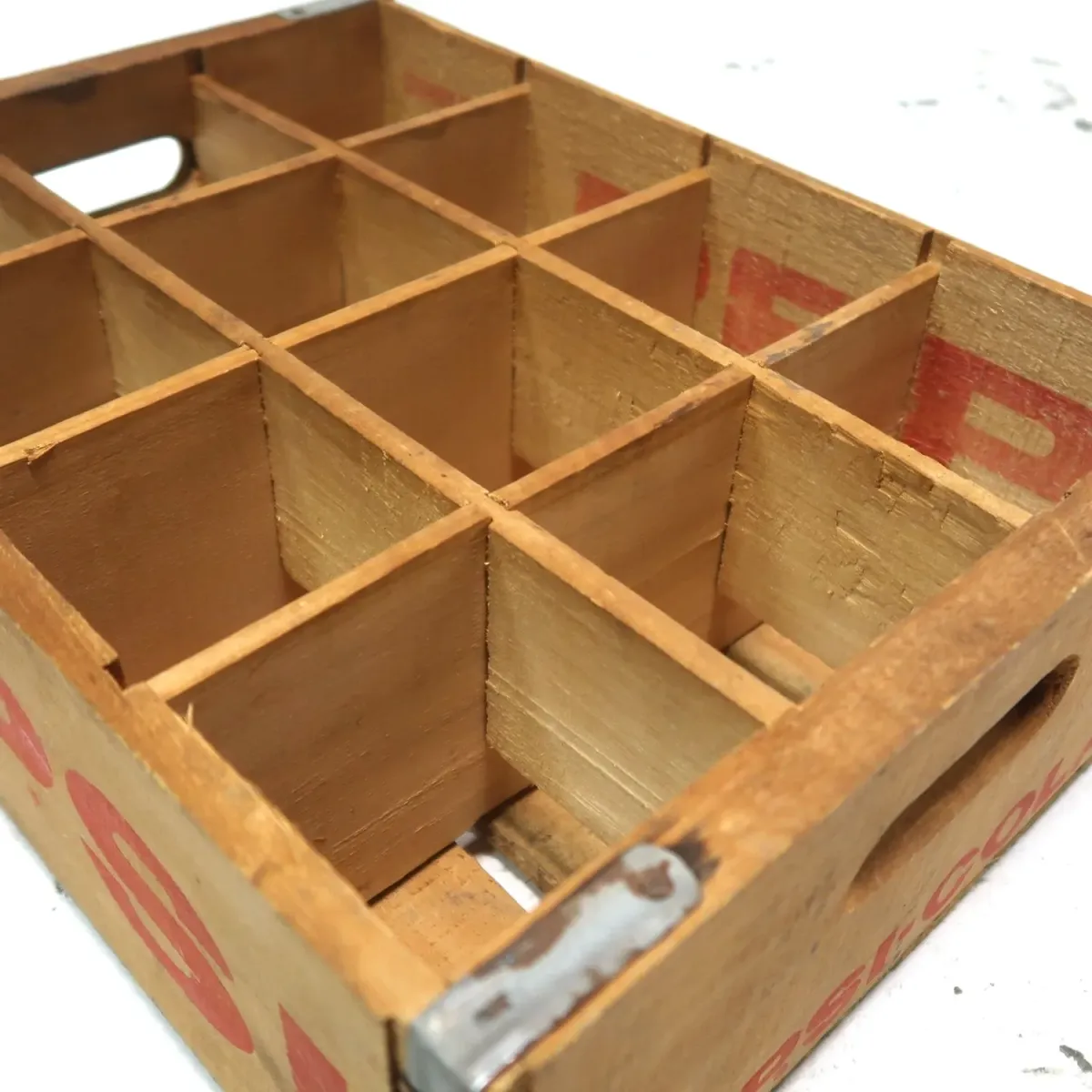 ペプシコーラ ビンテージ ウッドボックス