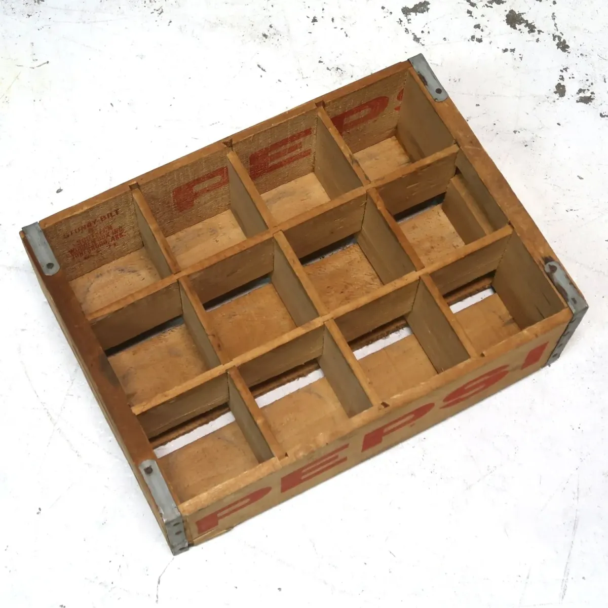 ペプシコーラ ビンテージ ウッドボックス