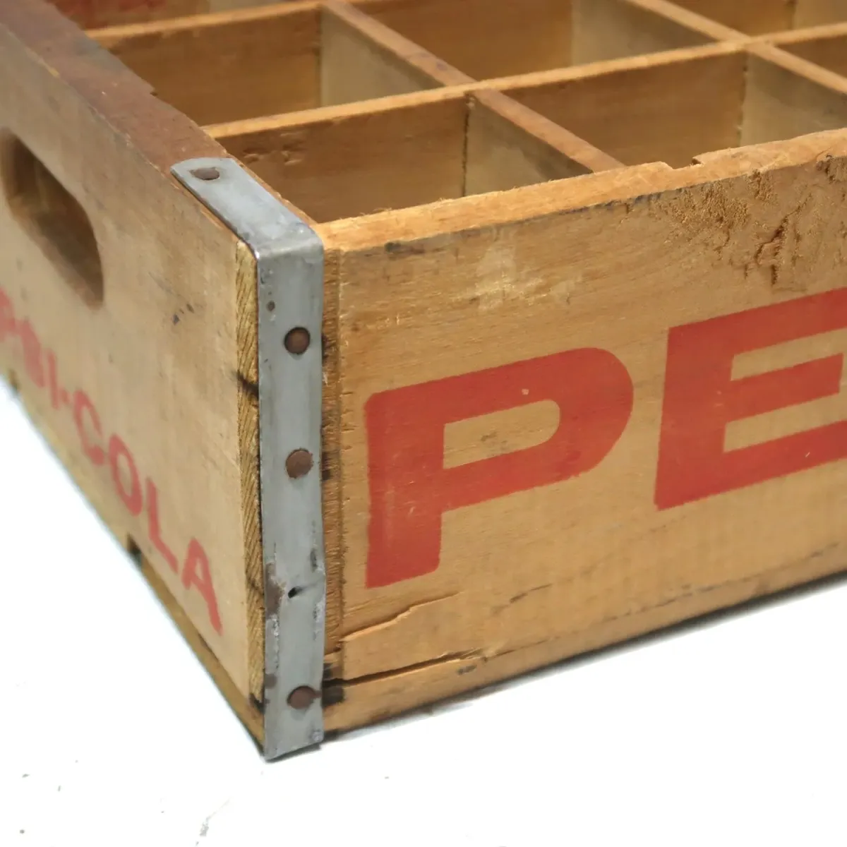 ペプシコーラ ビンテージ ウッドボックス