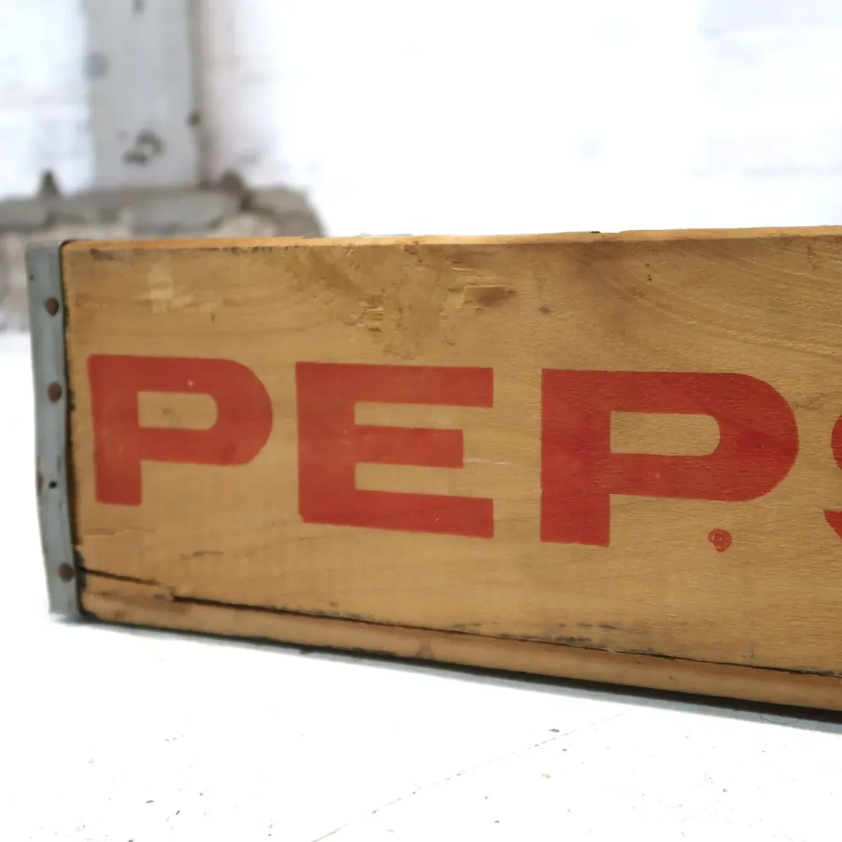 ペプシコーラ ビンテージ ウッドボックス