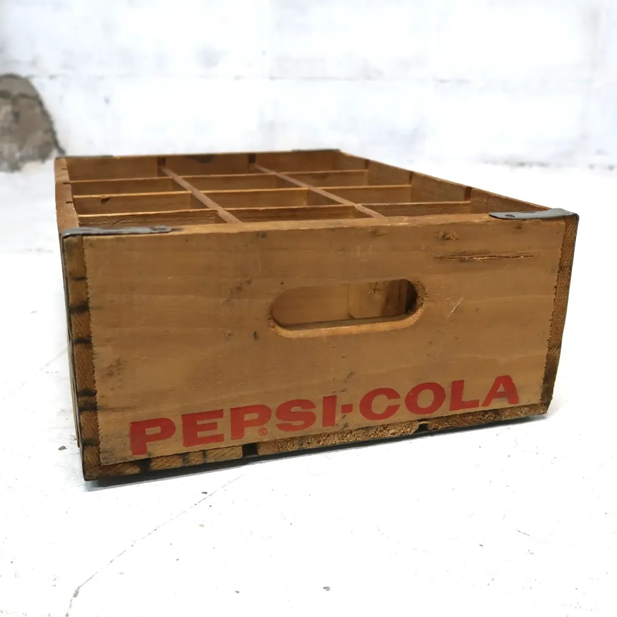 ペプシコーラ ビンテージ ウッドボックス