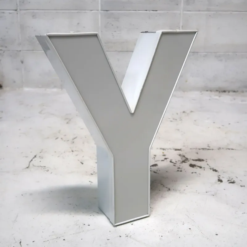 ビンテージ レターサイン Y