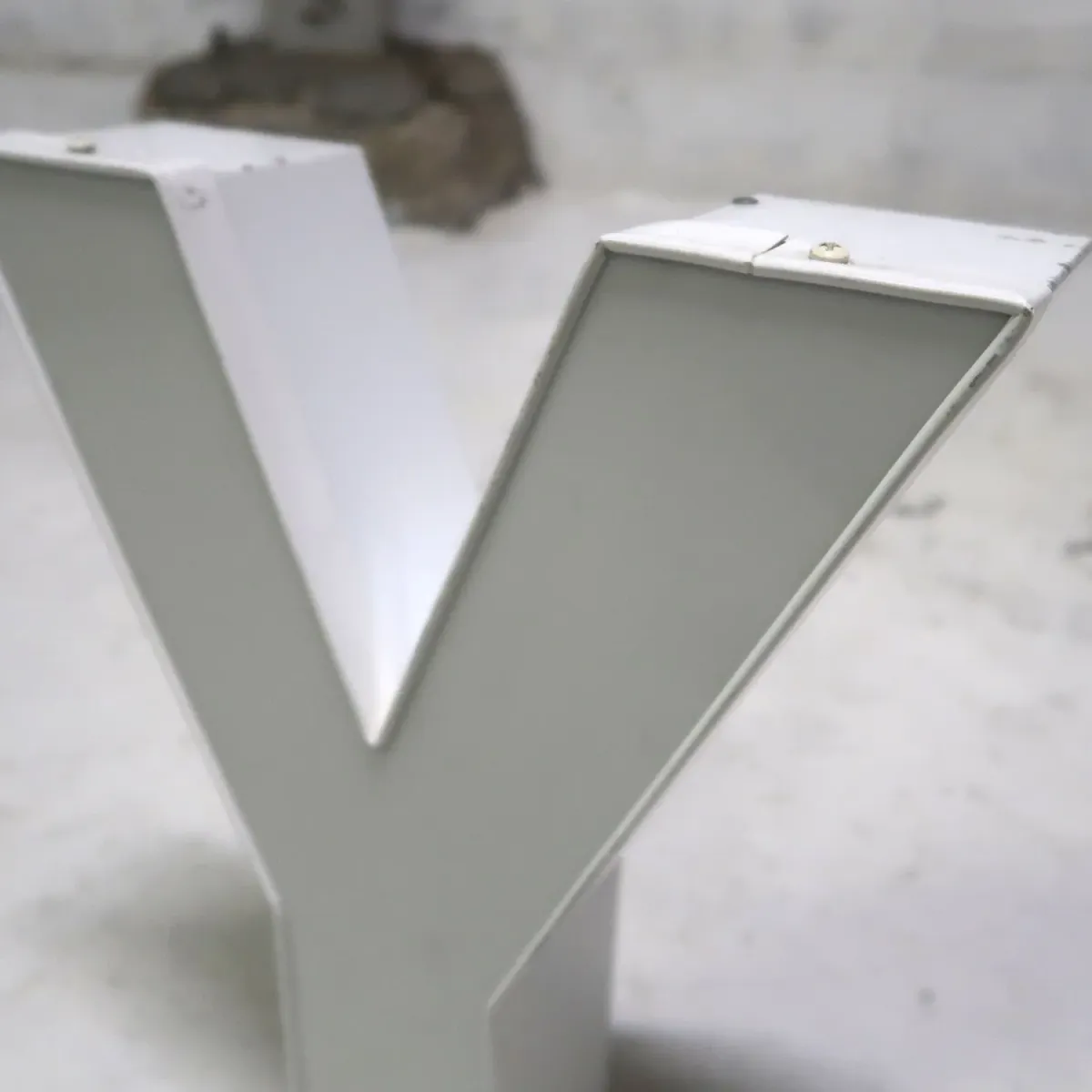 ビンテージ レターサイン Y