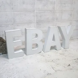 ビンテージ レターサイン E