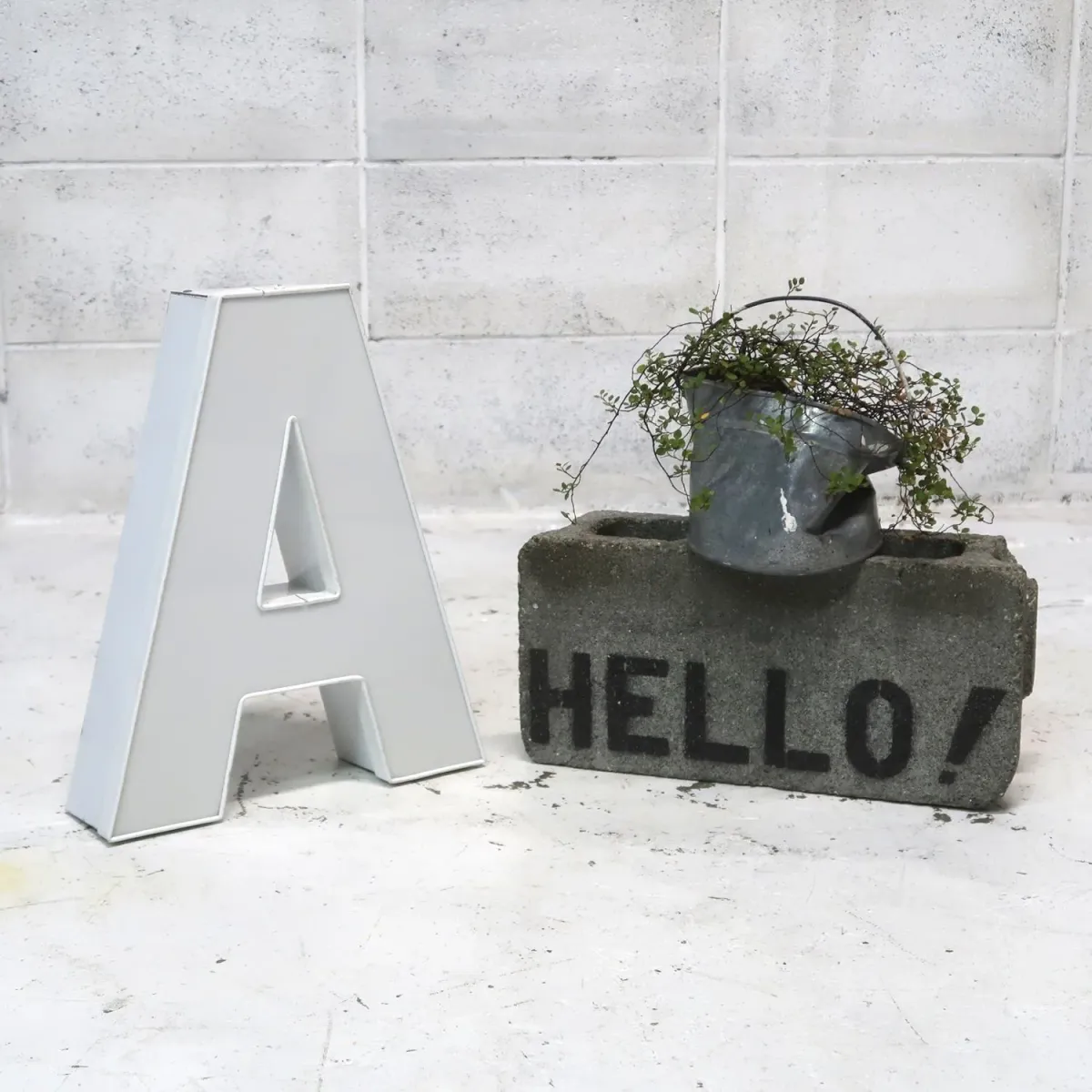 ビンテージ レターサイン A