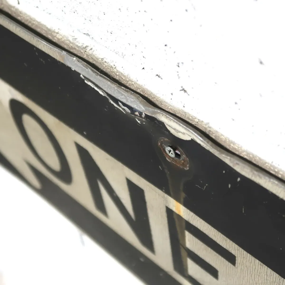 ONE WAY ビンテージ ロードサイン