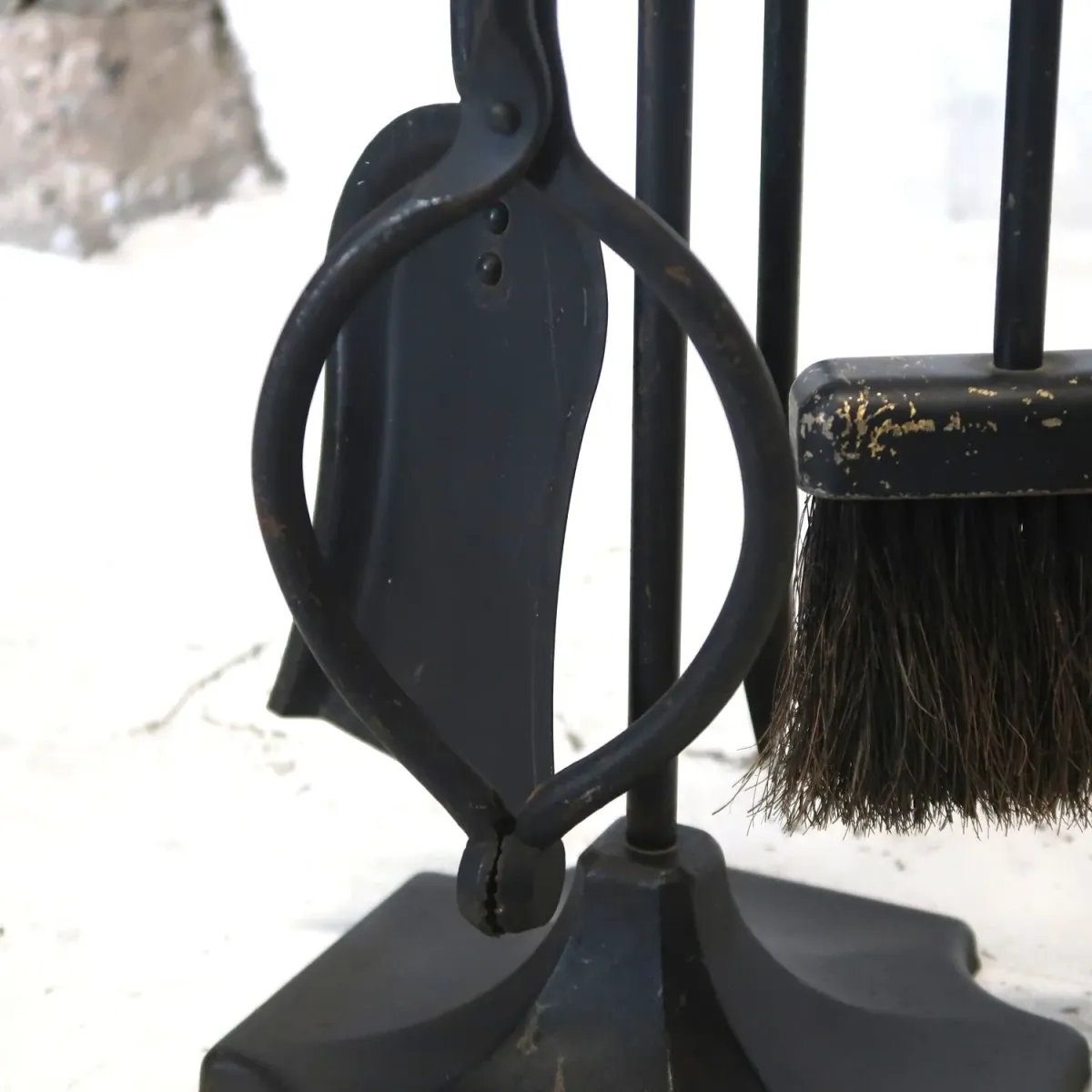 THE ADAMS CO. ビンテージ メタル ファイヤーツールセット