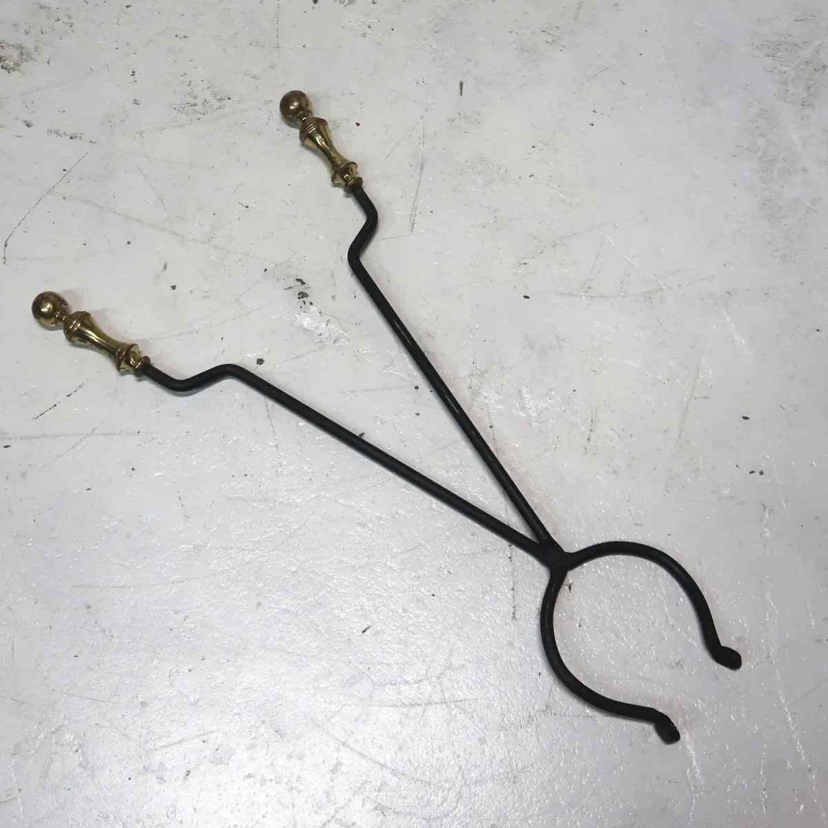 THE ADAMS CO. ビンテージ メタル ファイヤーツールセット