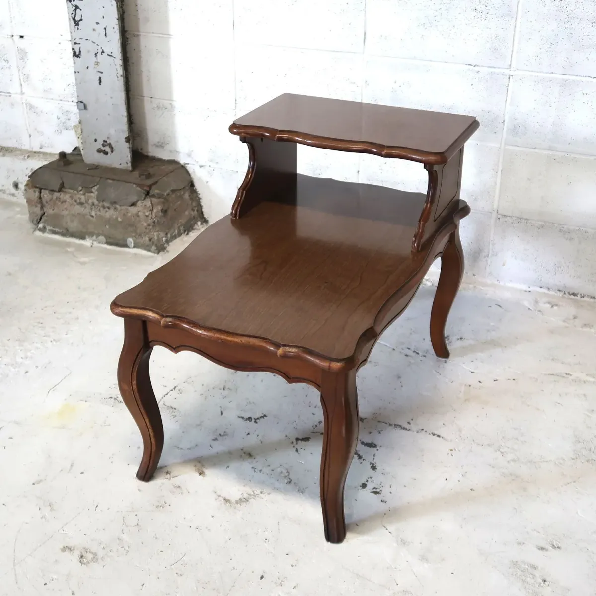 アンティーク ステップエンドテーブル