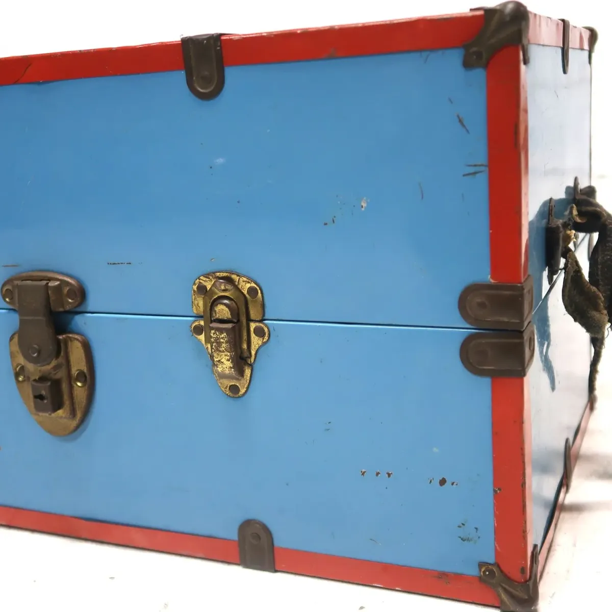 ビンテージ メタルトランク