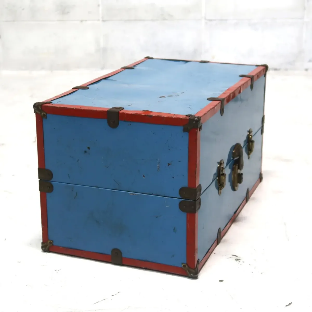 ビンテージ メタルトランク