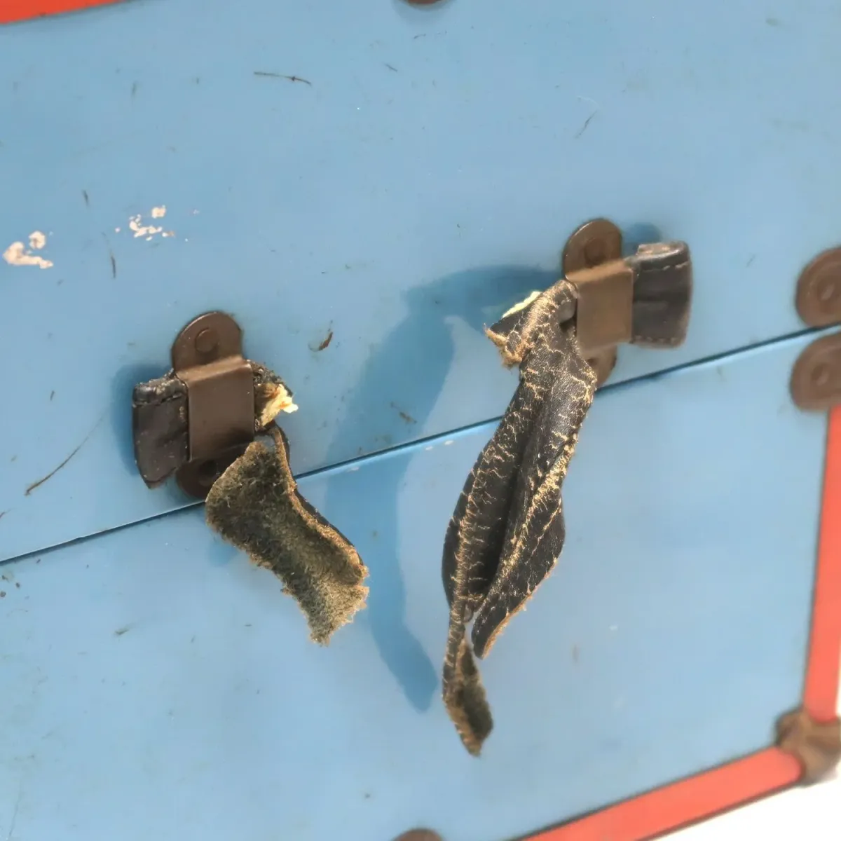 ビンテージ メタルトランク