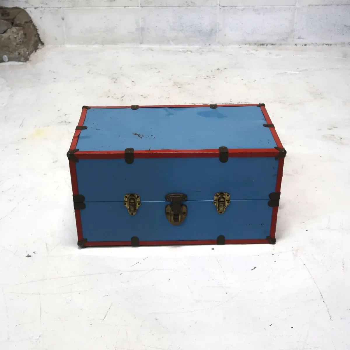 ビンテージ メタルトランク