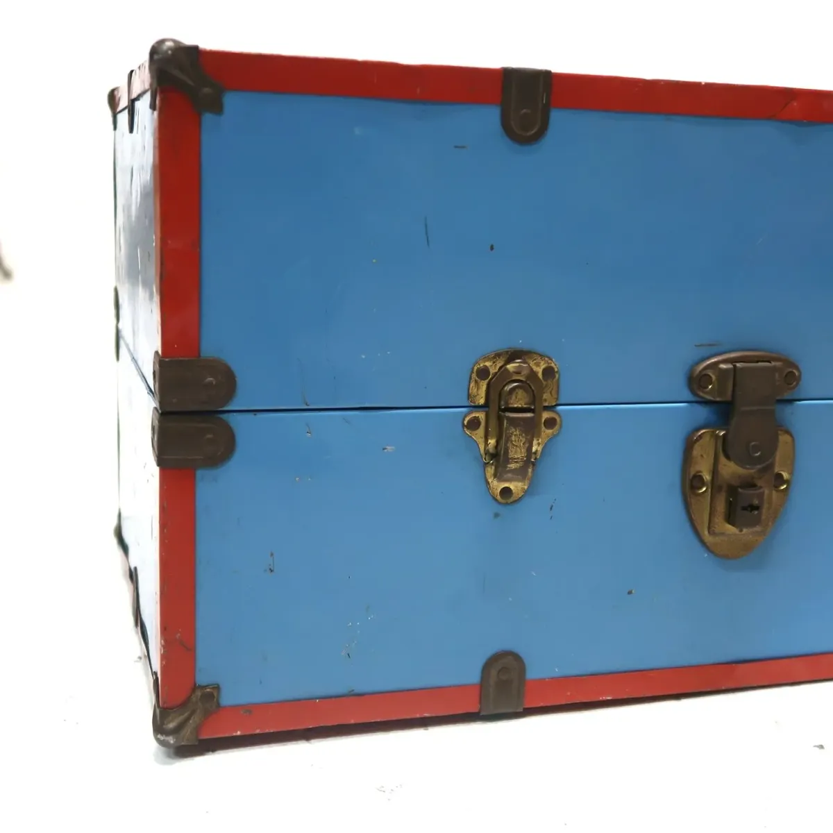 ビンテージ メタルトランク