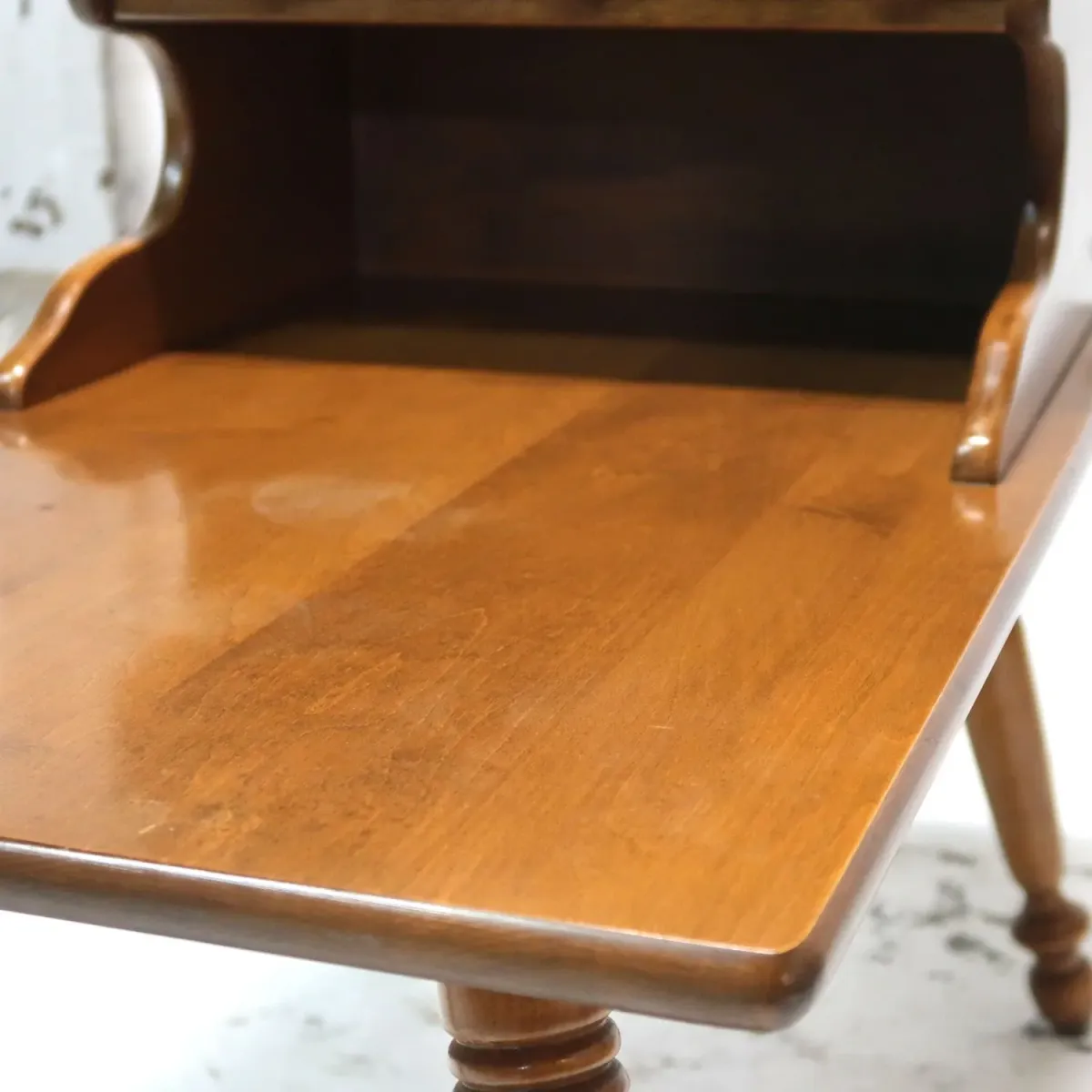 Baumritter アンティーク ステップエンドテーブル