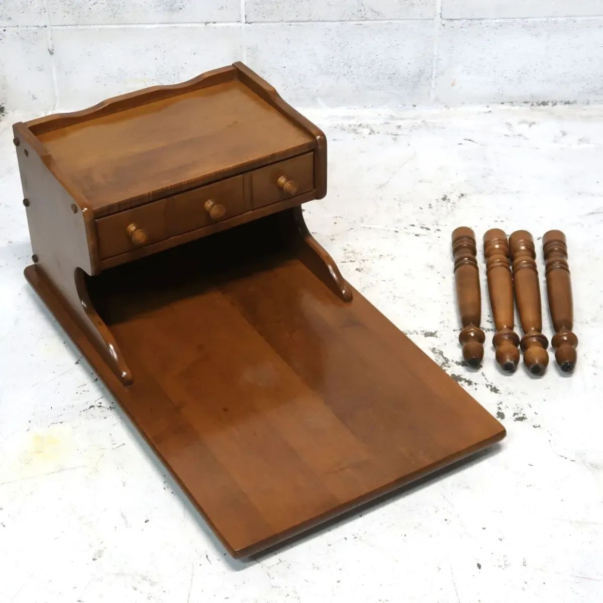 Baumritter アンティーク ステップエンドテーブル