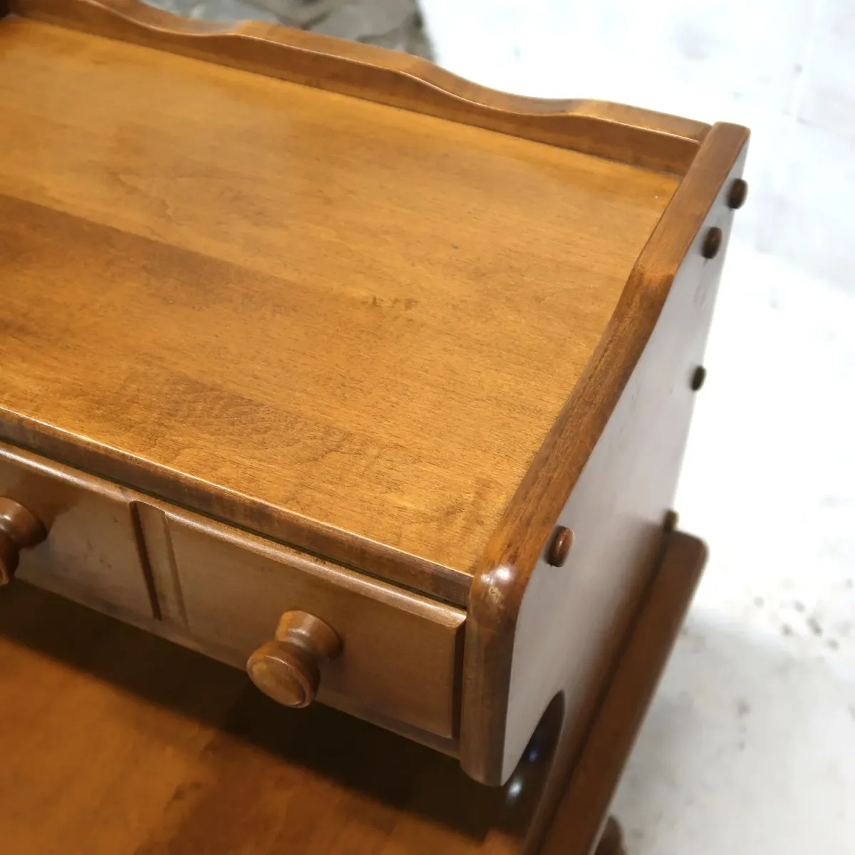 Baumritter アンティーク ステップエンドテーブル