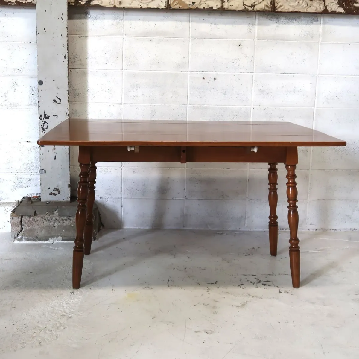 アンティーク バタフライ ダイニングテーブル