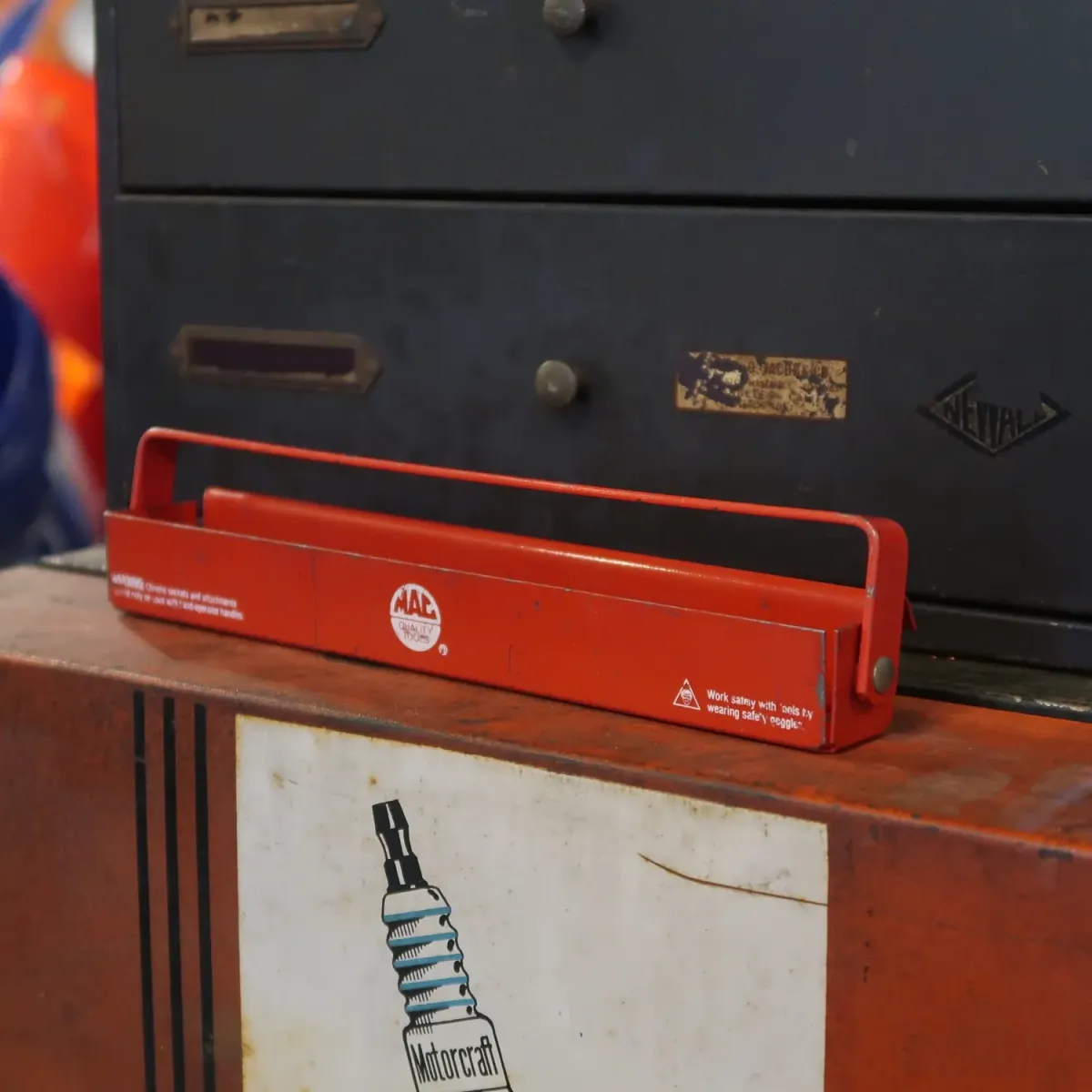 MAC TOOLS ビンテージ メタル ツールトレイ