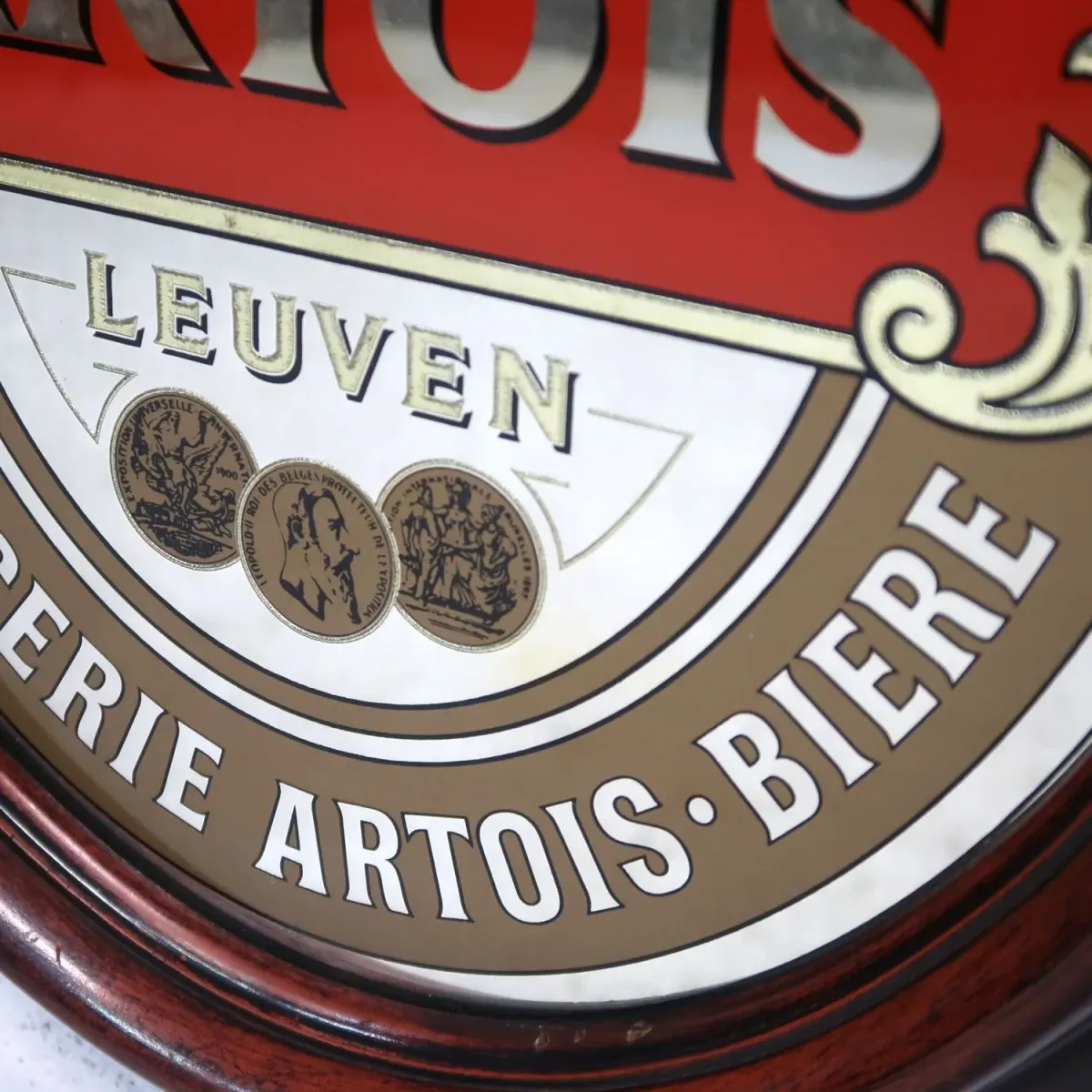 STELLA ARTOIS ビンテージ パブミラー