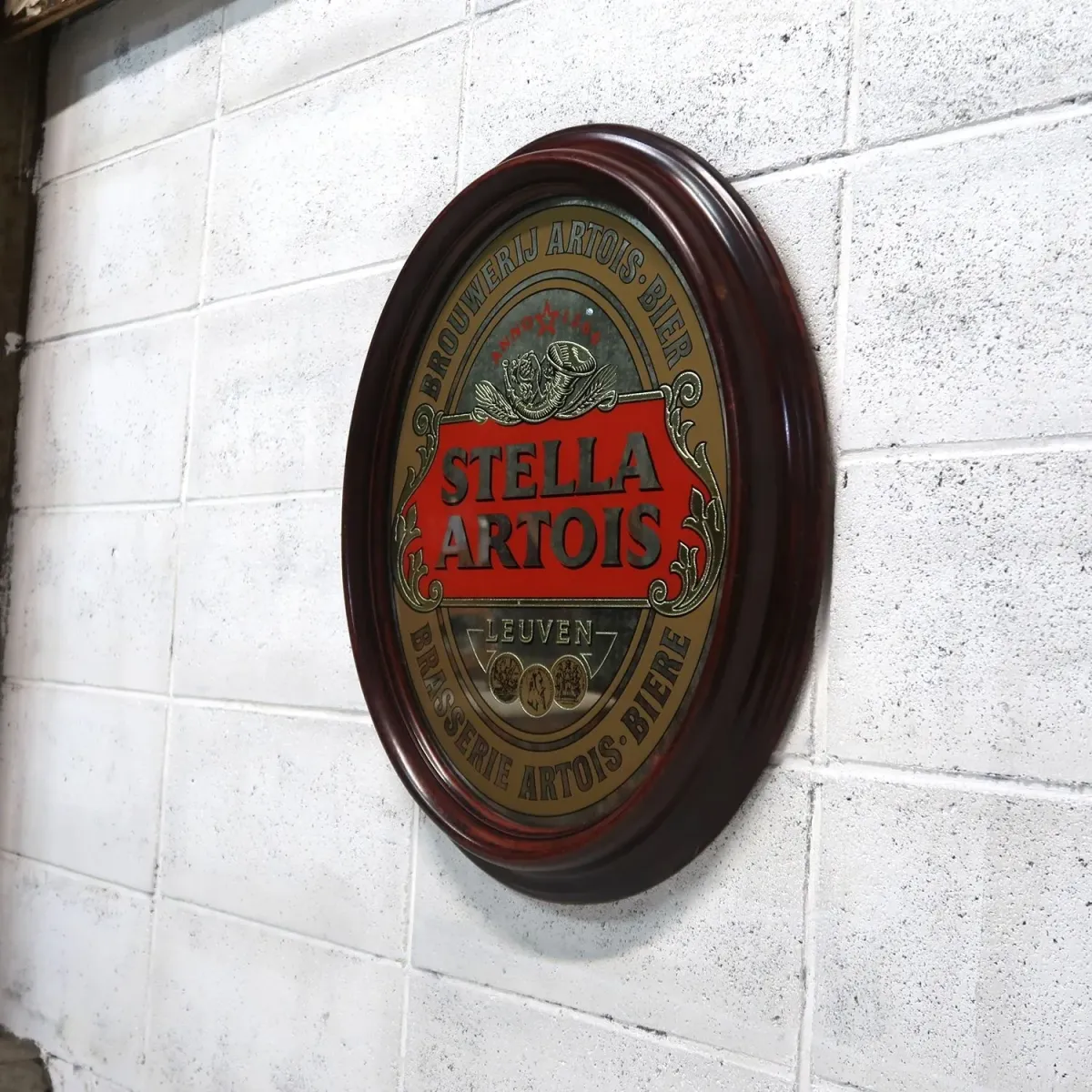 STELLA ARTOIS ビンテージ パブミラー