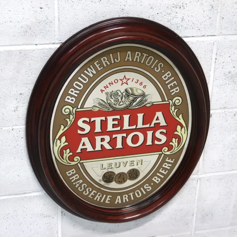 STELLA ARTOIS ビンテージ パブミラー