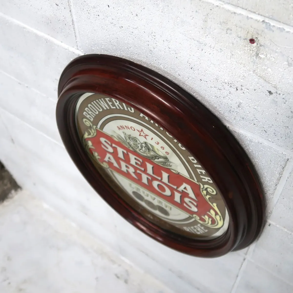 STELLA ARTOIS ビンテージ パブミラー