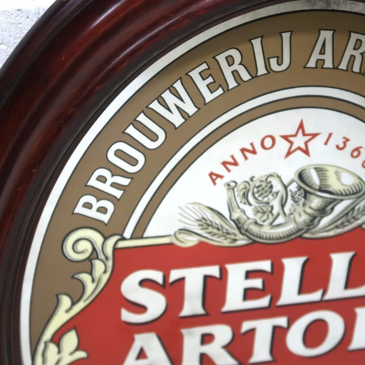 STELLA ARTOIS ビンテージ パブミラー