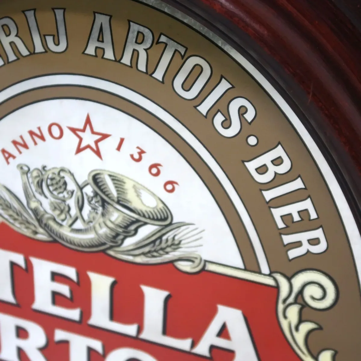 STELLA ARTOIS ビンテージ パブミラー
