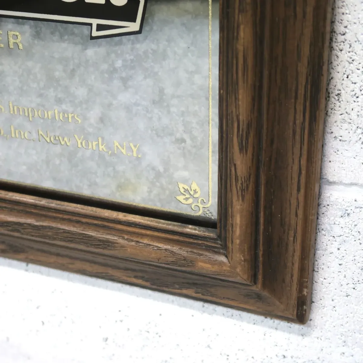 Heineken ビンテージ パブミラー