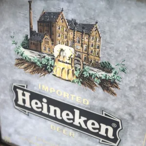Heineken ビンテージ パブミラー