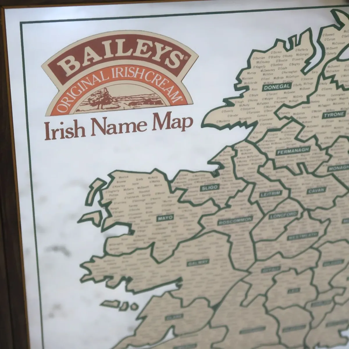 BAILEYS ビンテージ パブミラー